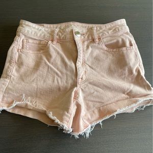 American Eagle Hi-Rise Shortie Shorts
